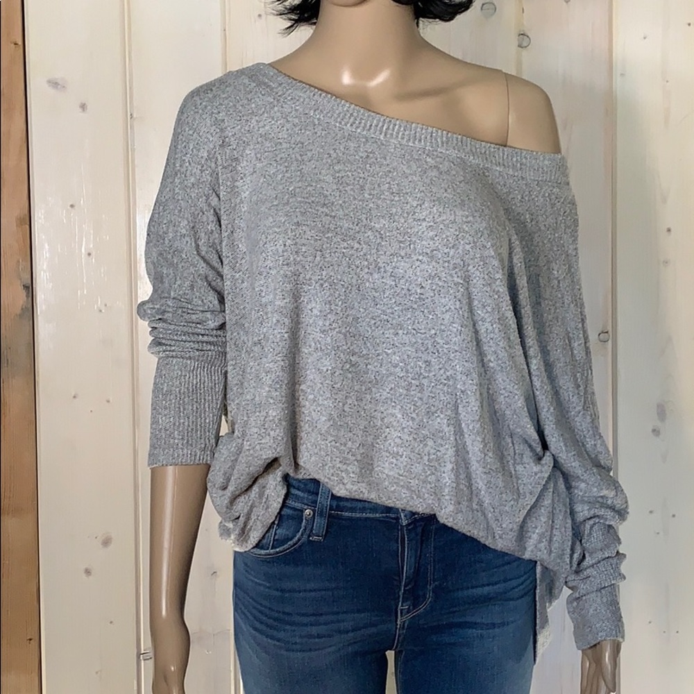LAMade Retreat Sweater Heather Grey